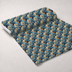 Starlit Swirls Pattern 8 Fleece Fabric — fleece fabric unrolled bolt preview (mv-fleece-v1:bolt)