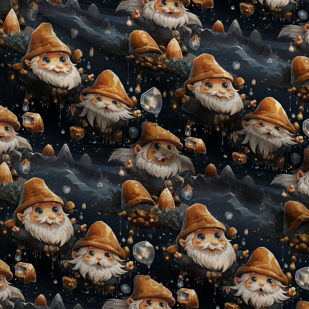 Starlit Wanderers Pattern 10 Fleece Fabric — fleece fabric folded close-up preview (mv-fleece-v1:lying)