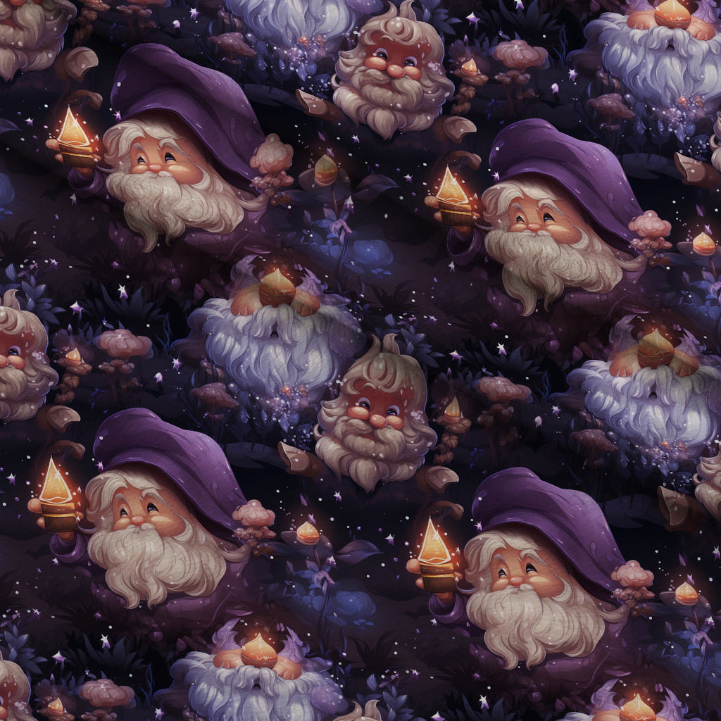 Starlit Wanderers Pattern 3 Fleece Fabric — fleece fabric folded close-up preview (mv-fleece-v1:lying)