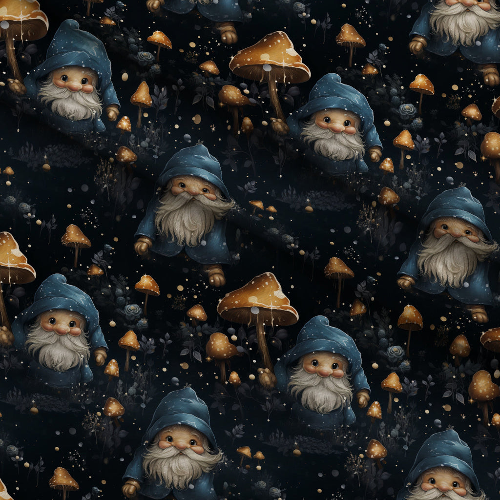 Starlit Wanderers Pattern 7 Fleece Fabric — fleece fabric folded close-up preview (mv-fleece-v1:lying)