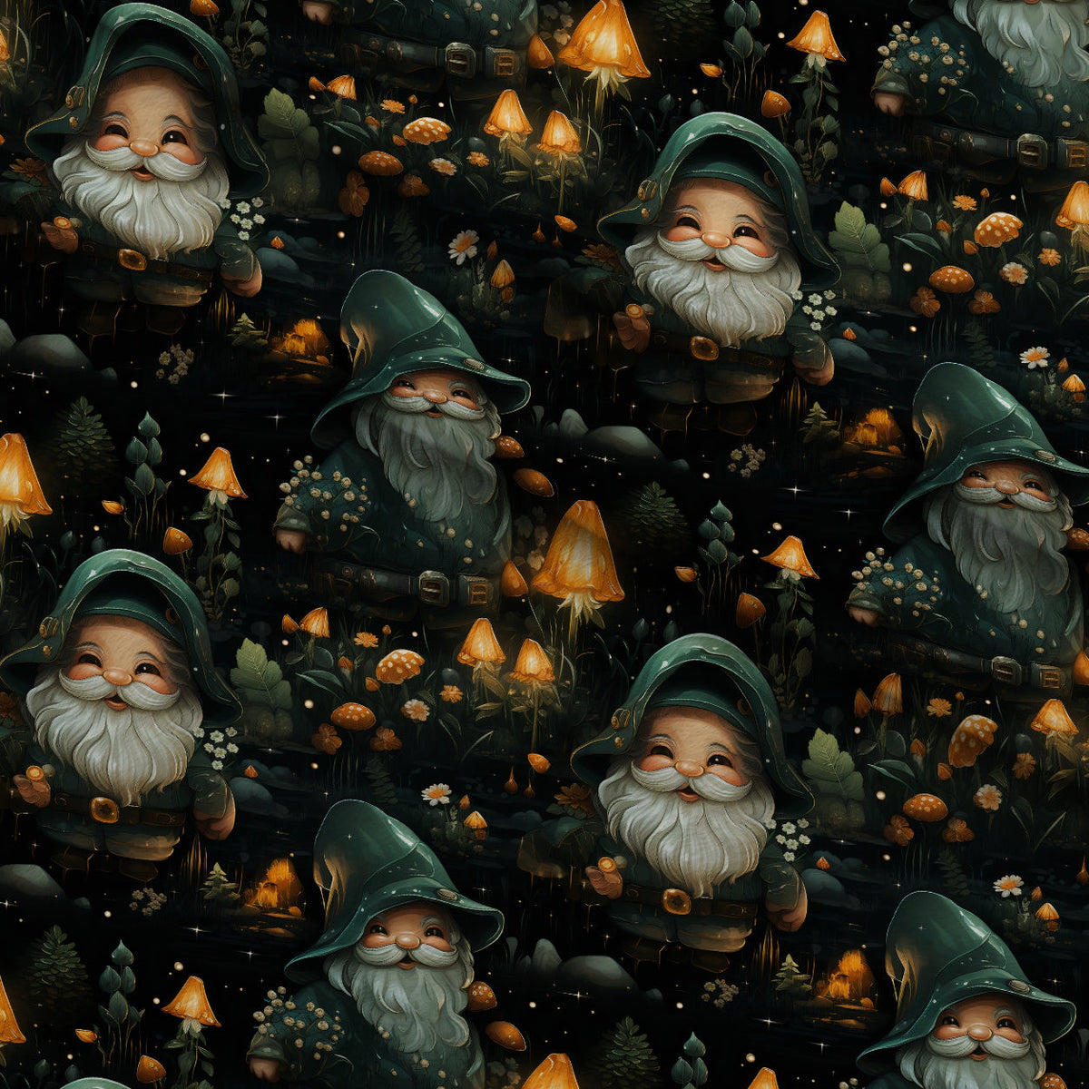 Starlit Wanderers Pattern 8 Fleece Fabric — fleece fabric folded close-up preview (mv-fleece-v1:lying)