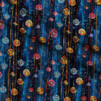 Starlit Wishes Pattern 9 Fleece Fabric — fleece fabric folded close-up preview (mv-fleece-v1:lying)