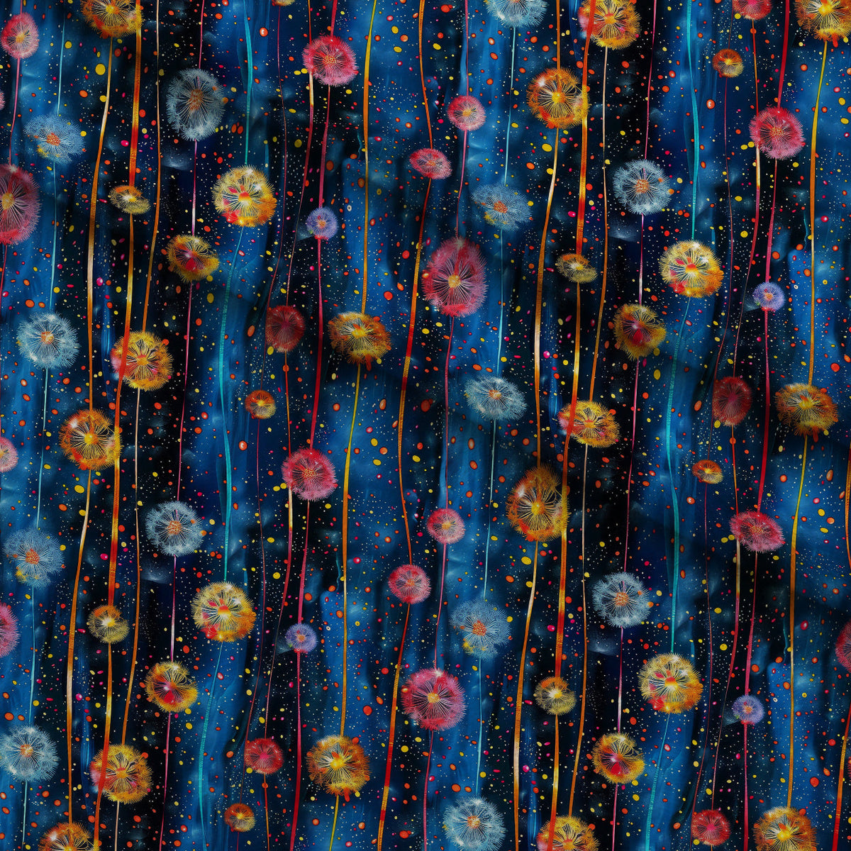 Starlit Wishes Pattern 9 Fleece Fabric — fleece fabric folded close-up preview (mv-fleece-v1:lying)