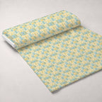 Stitched Meadow Pattern 3 Fleece Fabric — fleece fabric unrolled bolt preview (mv-fleece-v1:bolt)