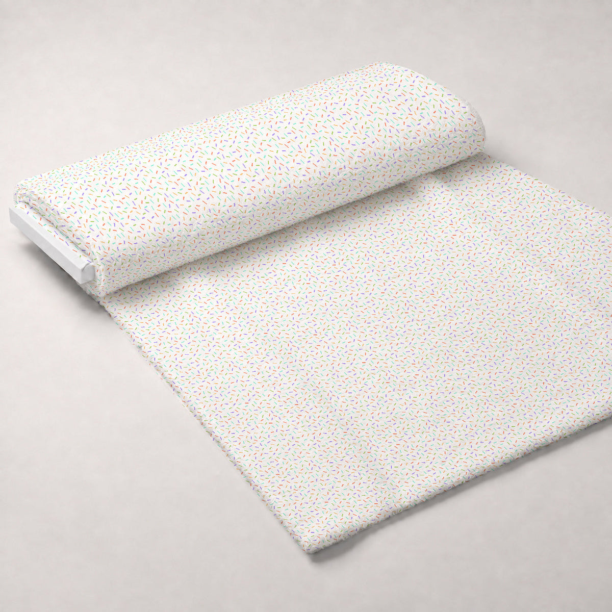 Sugar Confetti Pattern 3 Fleece Fabric — fleece fabric unrolled bolt preview (mv-fleece-v1:bolt)