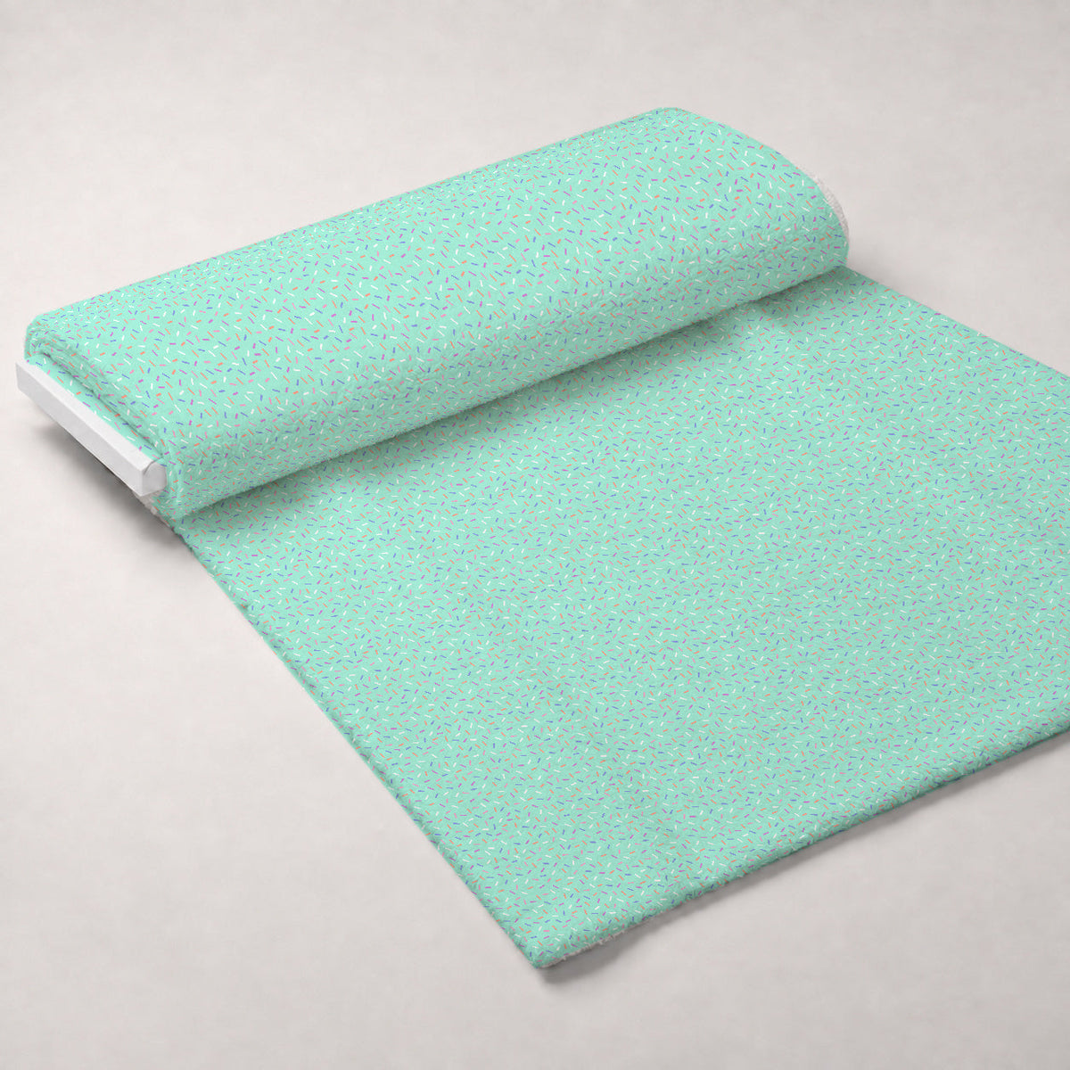 Sugar Confetti Pattern 7 Fleece Fabric — fleece fabric unrolled bolt preview (mv-fleece-v1:bolt)