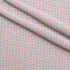 Sugarplum Checks Pattern 1 Fleece Fabric — fleece fabric folded close-up preview (mv-fleece-v1:lying)