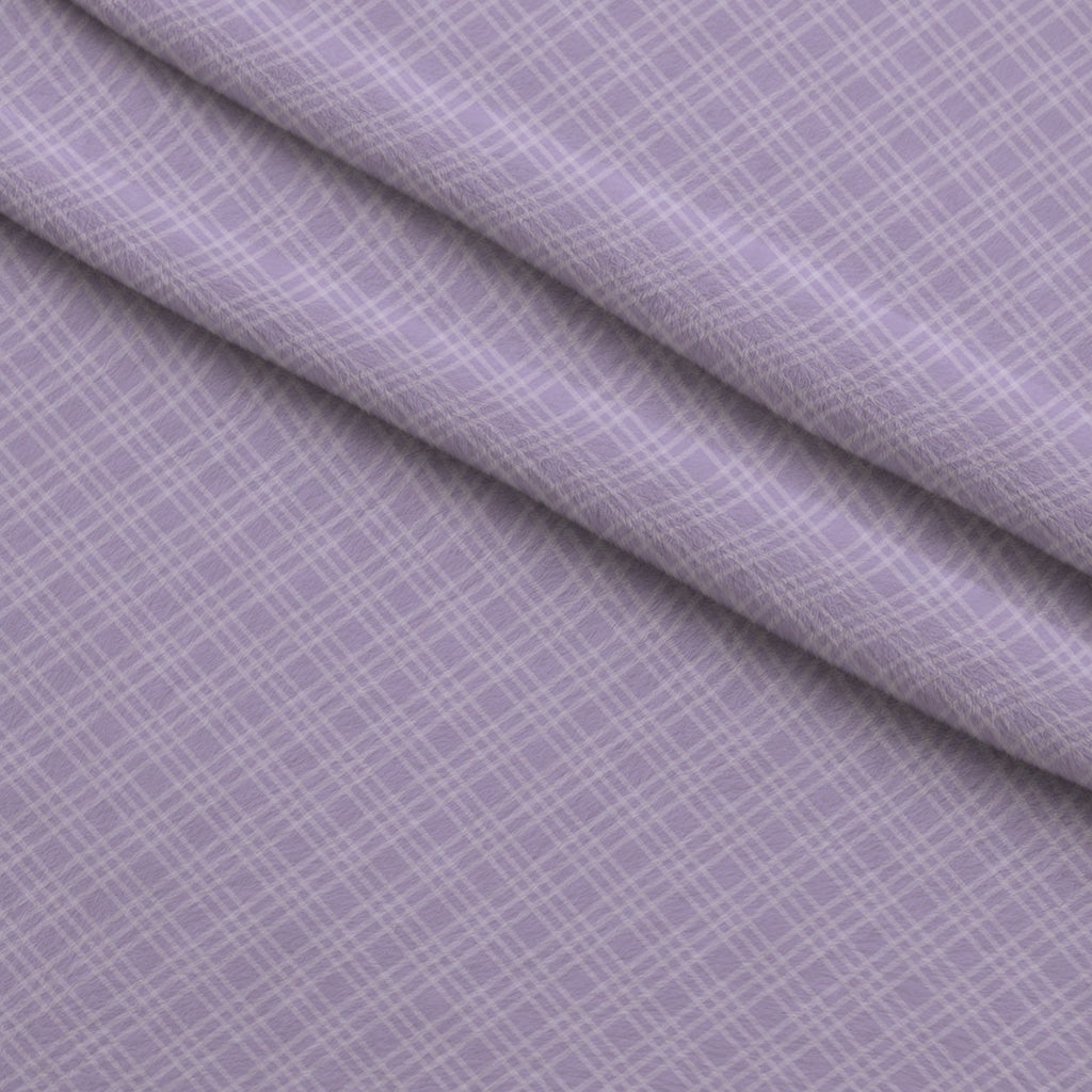 Sugarplum Checks Pattern 10 Fleece Fabric — fleece fabric folded close-up preview (mv-fleece-v1:lying)