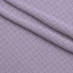 Sugarplum Checks Pattern 10 Fleece Fabric — fleece fabric folded close-up preview (mv-fleece-v1:lying)
