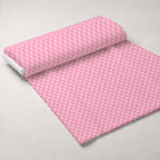 Sugarplum Checks Pattern 15 Fleece Fabric — fleece fabric unrolled bolt preview (mv-fleece-v1:bolt)