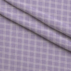 Sugarplum Checks Pattern 16 Fleece Fabric — fleece fabric folded close-up preview (mv-fleece-v1:lying)