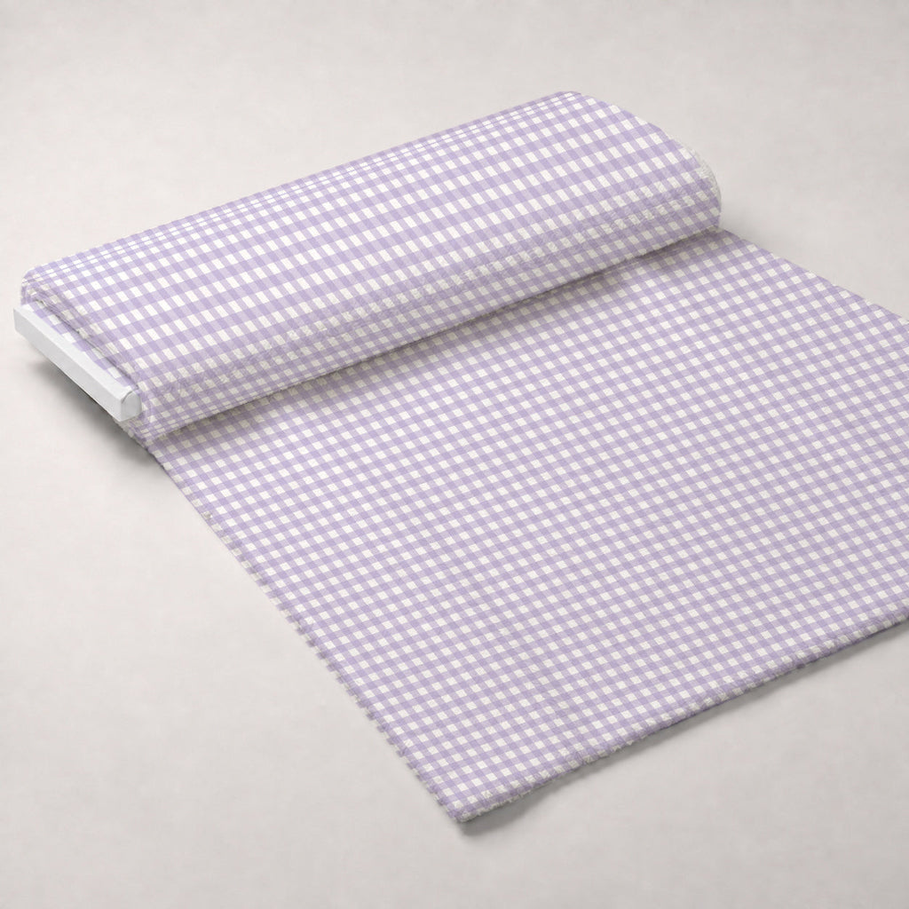Sugarplum Checks Pattern 7 Fleece Fabric — fleece fabric unrolled bolt preview (mv-fleece-v1:bolt)