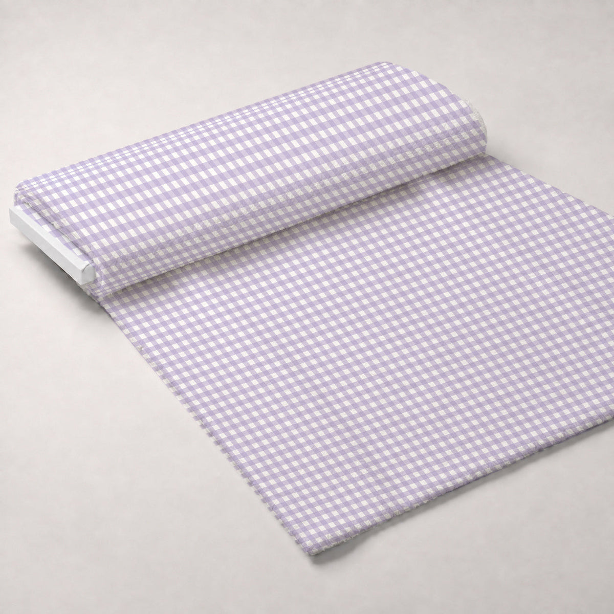 Sugarplum Checks Pattern 7 Fleece Fabric — fleece fabric unrolled bolt preview (mv-fleece-v1:bolt)
