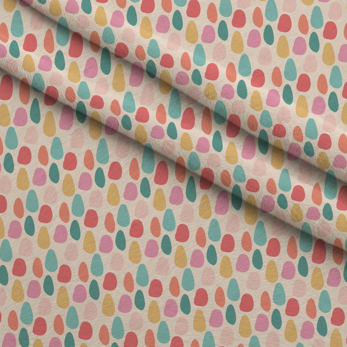 Sugarplum Holiday Pattern 2 Fleece Fabric — fleece fabric folded close-up preview (mv-fleece-v1:lying)