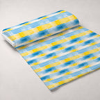 Sunlit Azulejo Pattern 11 Fleece Fabric — fleece fabric unrolled bolt preview (mv-fleece-v1:bolt)