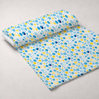 Sunlit Azulejo Pattern 34 Fleece Fabric — fleece fabric unrolled bolt preview (mv-fleece-v1:bolt)