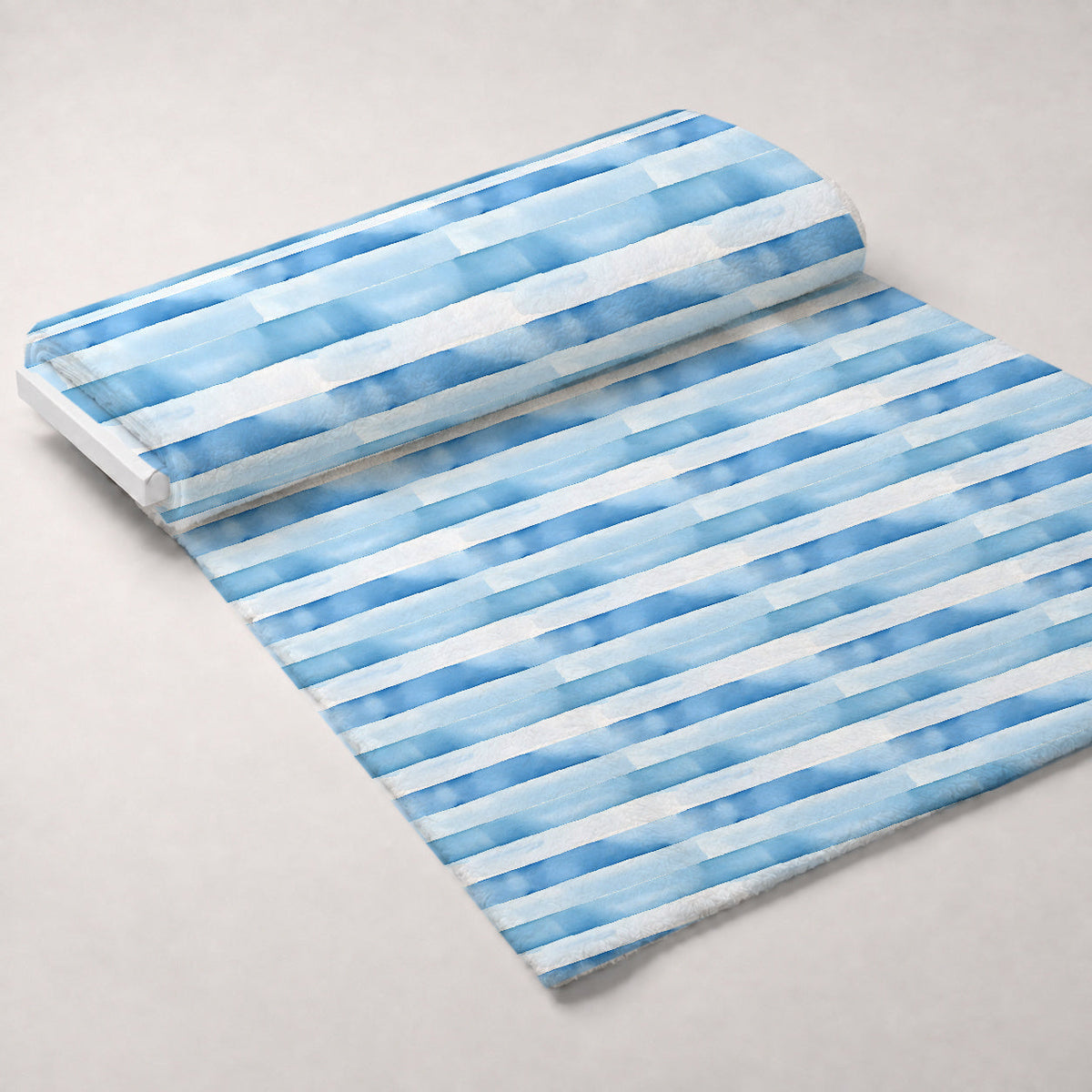 Sunlit Azulejo Pattern 7 Fleece Fabric — fleece fabric unrolled bolt preview (mv-fleece-v1:bolt)