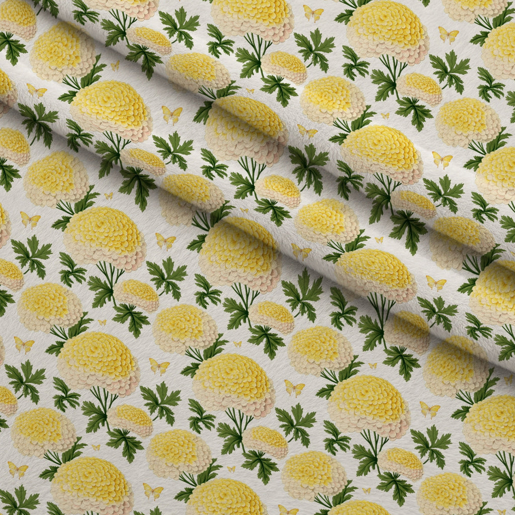 Sunlit Yarrow Pattern 11 Fleece Fabric — fleece fabric folded close-up preview (mv-fleece-v1:lying)