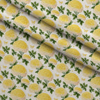 Sunlit Yarrow Pattern 11 Fleece Fabric — fleece fabric folded close-up preview (mv-fleece-v1:lying)