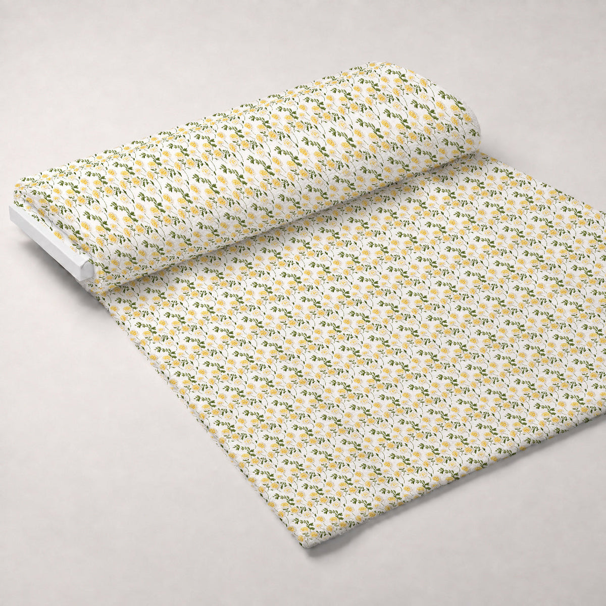 Sunlit Yarrow Pattern 12 Fleece Fabric — fleece fabric unrolled bolt preview (mv-fleece-v1:bolt)