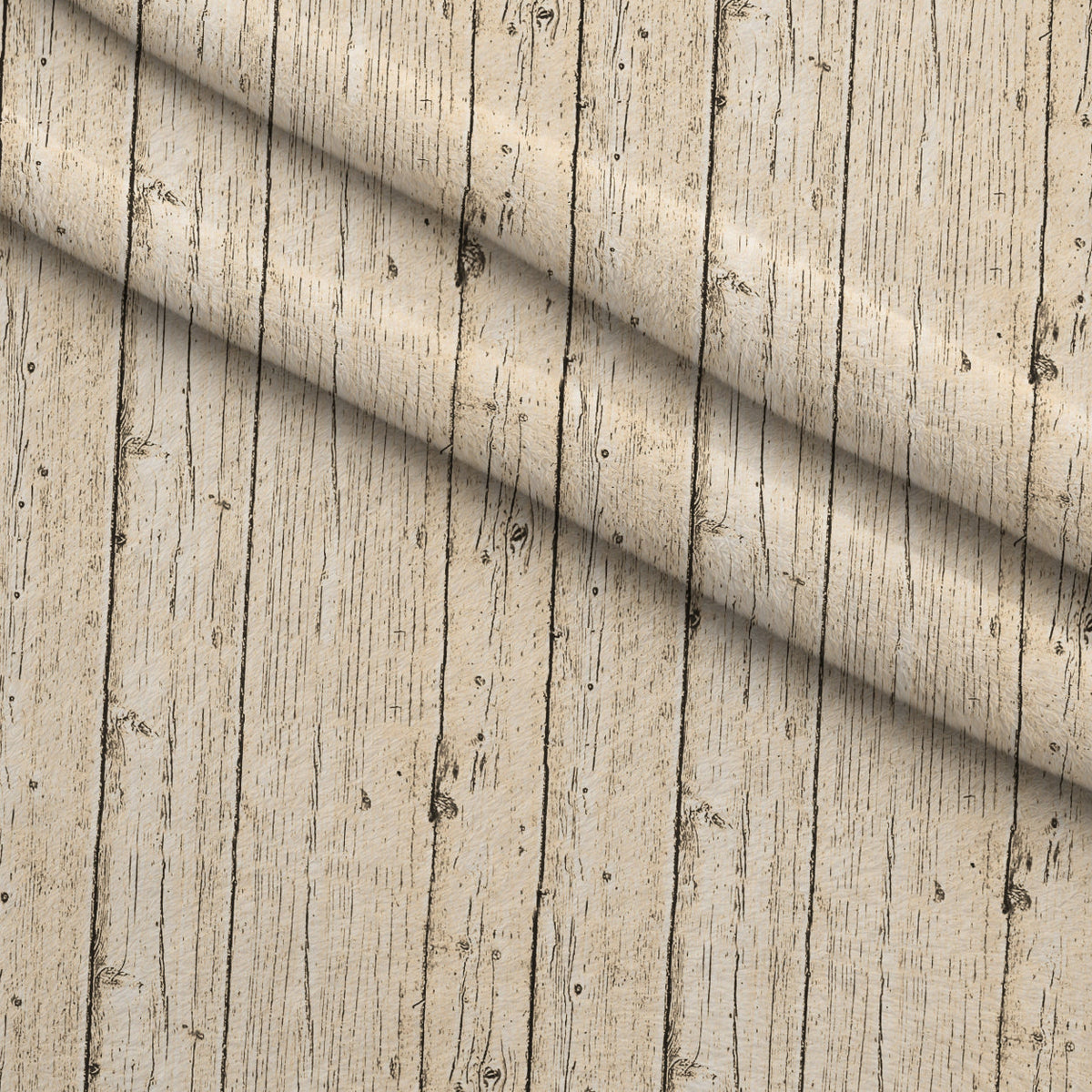 Sunny Yellow Planks Pattern 14 Fleece Fabric — fleece fabric folded close-up preview (mv-fleece-v1:lying)