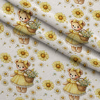 Sunshine Storybook Pattern 6 Fleece Fabric — fleece fabric folded close-up preview (mv-fleece-v1:lying)