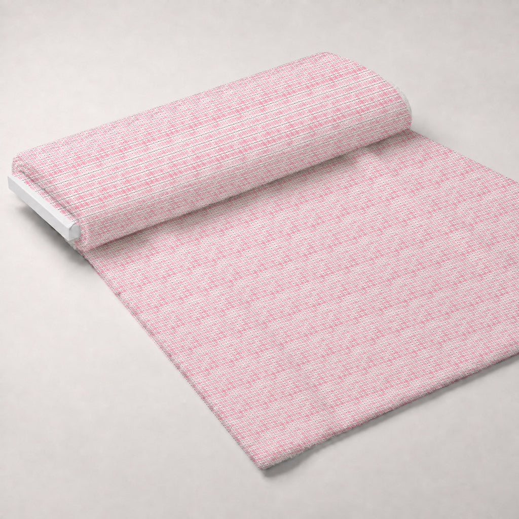 Sunwashed Tartan Pattern 14 Fleece Fabric — fleece fabric unrolled bolt preview (mv-fleece-v1:bolt)