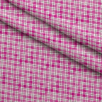 Sunwashed Tartan Pattern 16 Fleece Fabric — fleece fabric folded close-up preview (mv-fleece-v1:lying)