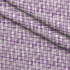 Sunwashed Tartan Pattern 21 Fleece Fabric — fleece fabric folded close-up preview (mv-fleece-v1:lying)