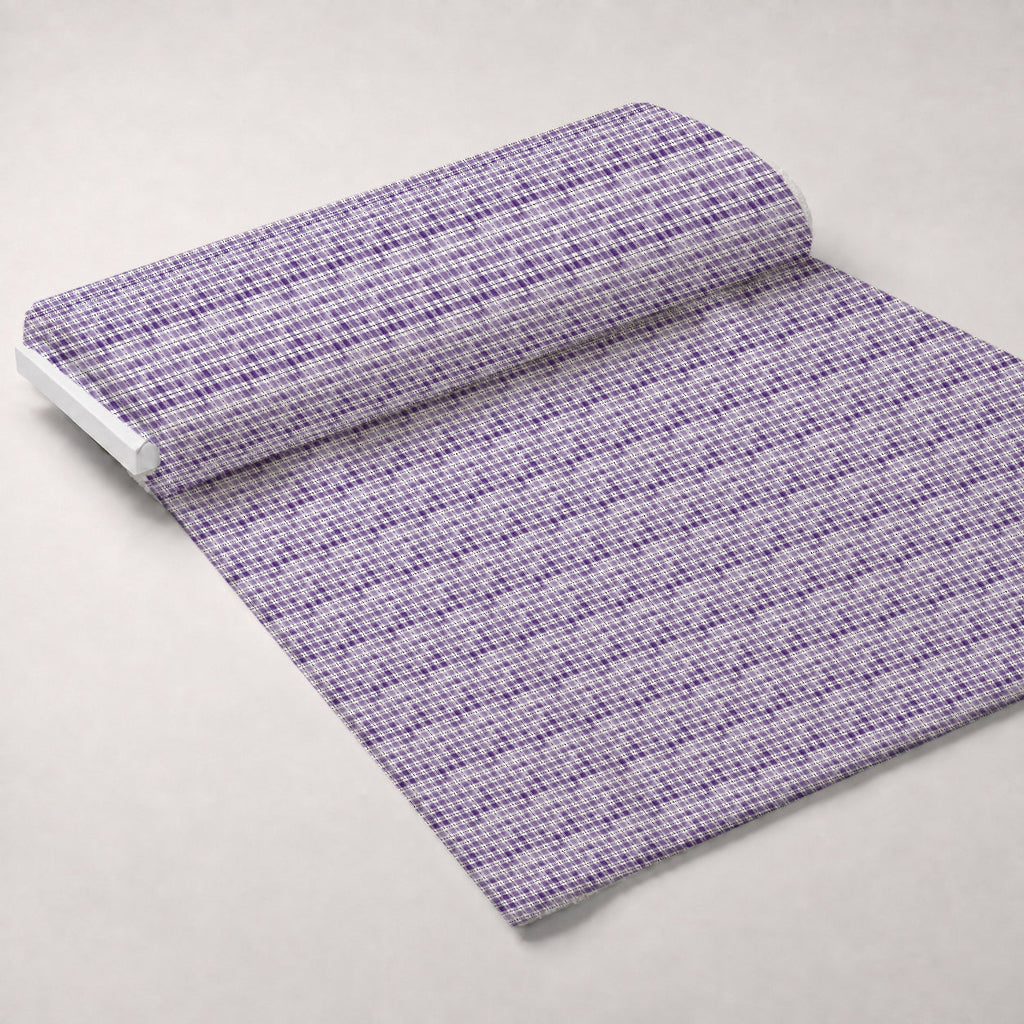 Sunwashed Tartan Pattern 22 Fleece Fabric — fleece fabric unrolled bolt preview (mv-fleece-v1:bolt)