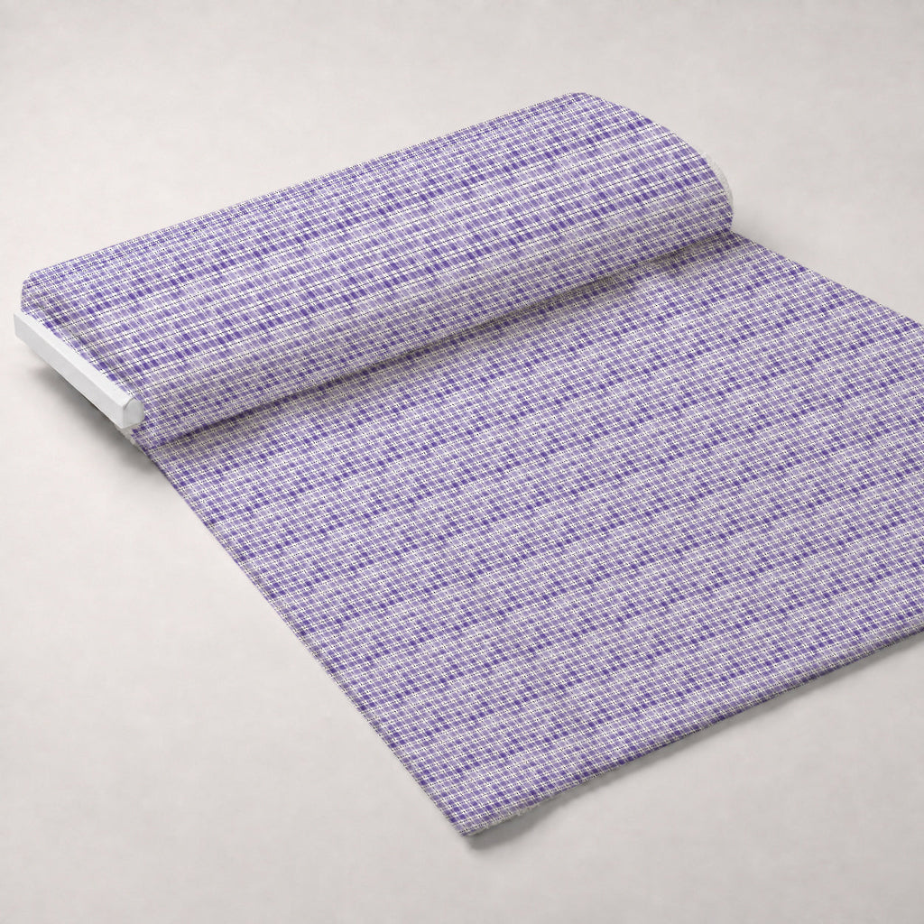 Sunwashed Tartan Pattern 23 Fleece Fabric — fleece fabric unrolled bolt preview (mv-fleece-v1:bolt)