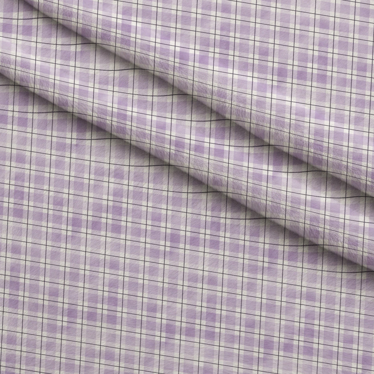 Sunwashed Tartan Pattern 24 Fleece Fabric — fleece fabric folded close-up preview (mv-fleece-v1:lying)