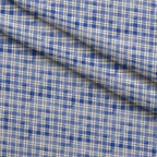 Sunwashed Tartan Pattern 28 Fleece Fabric — fleece fabric folded close-up preview (mv-fleece-v1:lying)