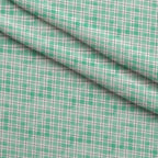 Sunwashed Tartan Pattern 33 Fleece Fabric — fleece fabric folded close-up preview (mv-fleece-v1:lying)