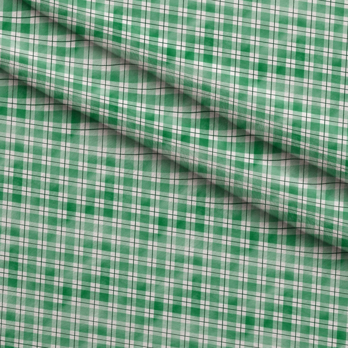 Sunwashed Tartan Pattern 36 Fleece Fabric — fleece fabric folded close-up preview (mv-fleece-v1:lying)
