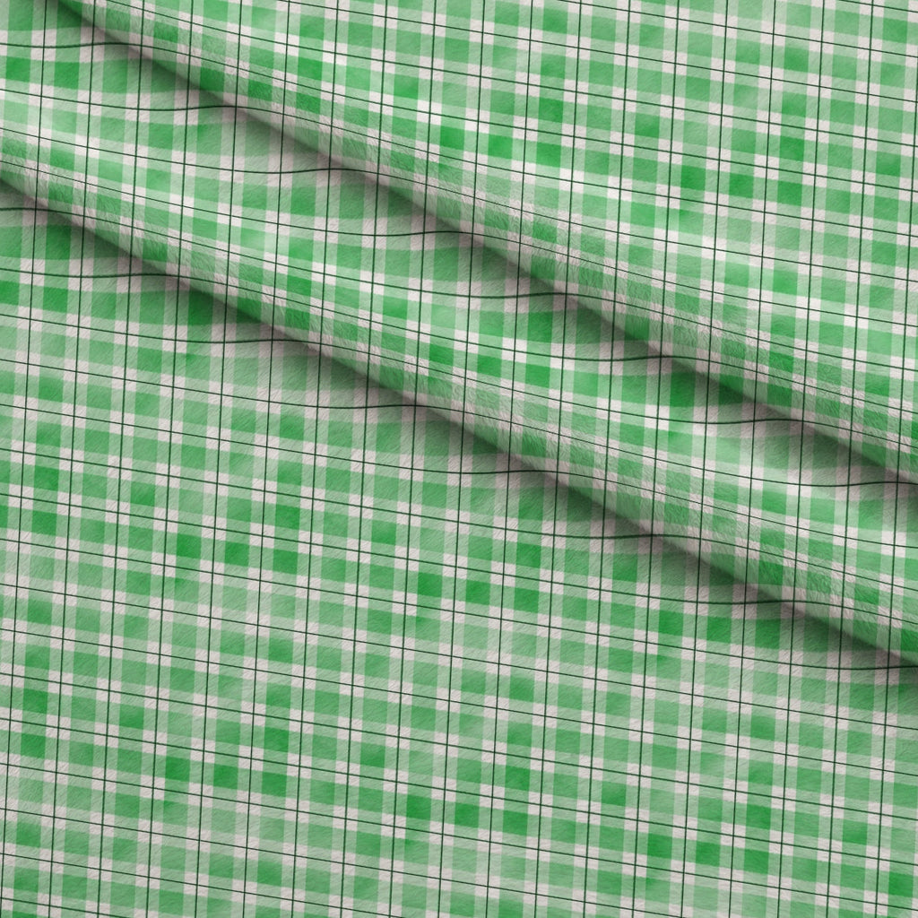 Sunwashed Tartan Pattern 37 Fleece Fabric — fleece fabric folded close-up preview (mv-fleece-v1:lying)