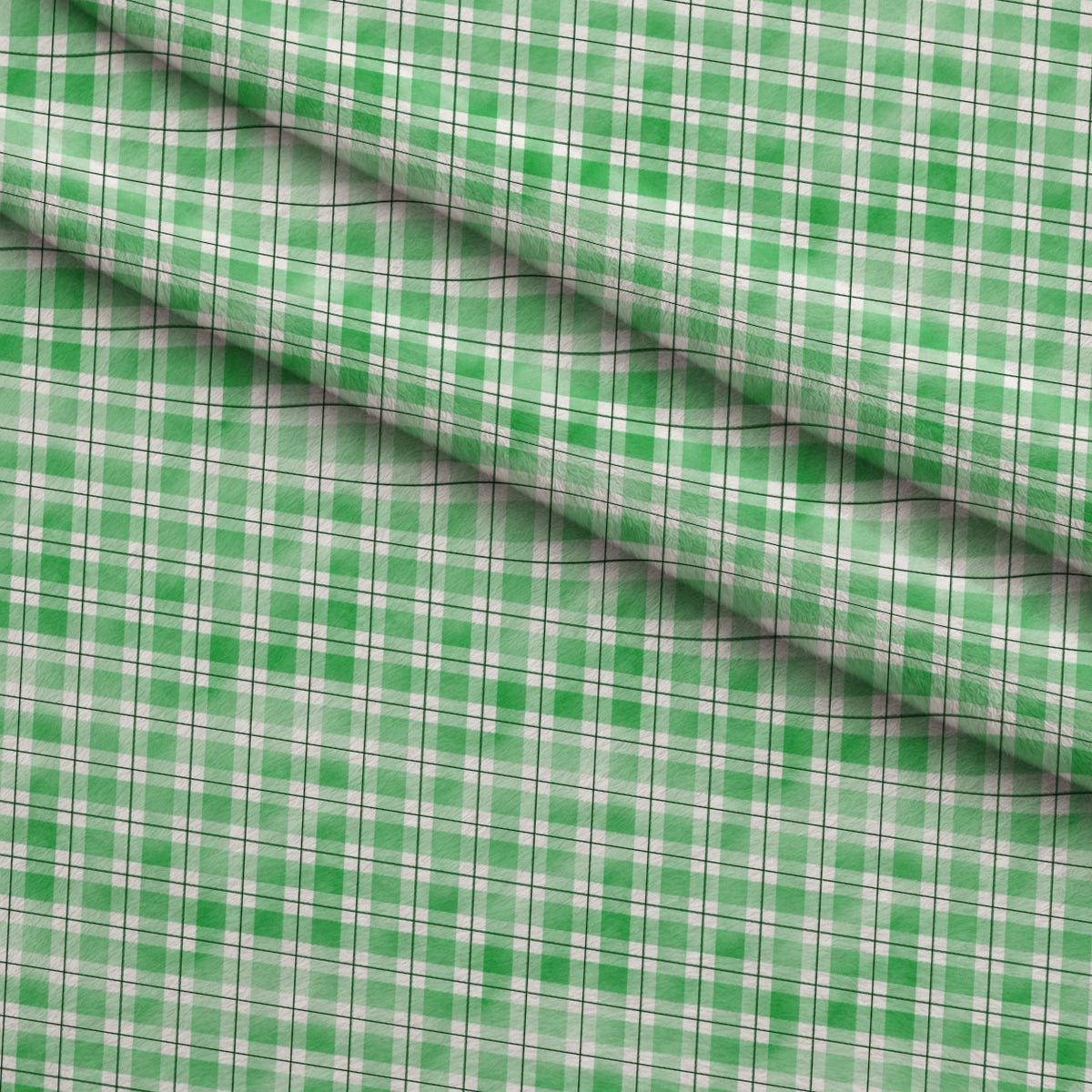 Sunwashed Tartan Pattern 37 Fleece Fabric — fleece fabric folded close-up preview (mv-fleece-v1:lying)