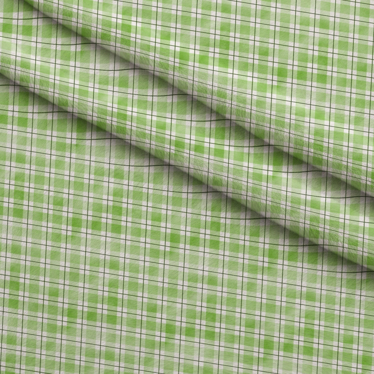 Sunwashed Tartan Pattern 39 Fleece Fabric — fleece fabric folded close-up preview (mv-fleece-v1:lying)