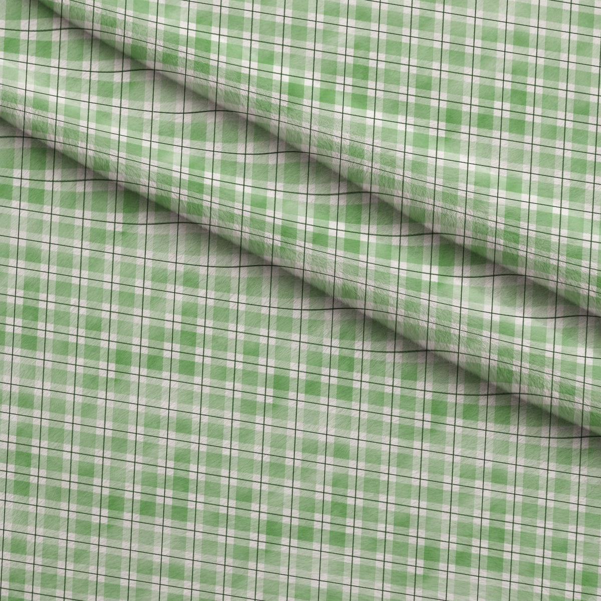 Sunwashed Tartan Pattern 40 Fleece Fabric — fleece fabric folded close-up preview (mv-fleece-v1:lying)