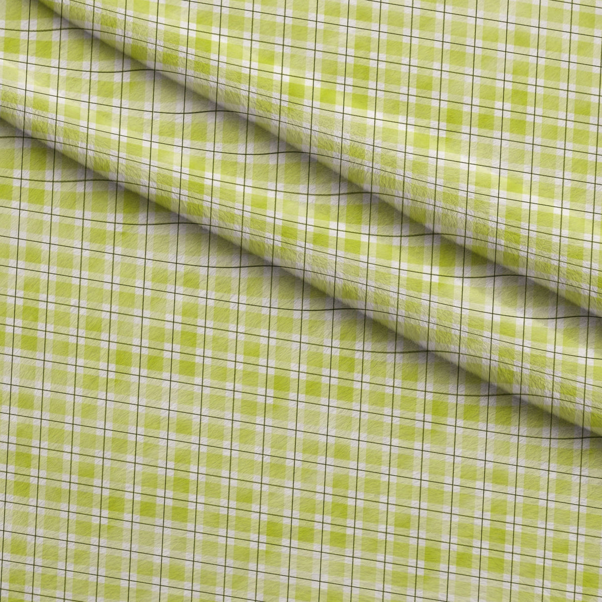 Sunwashed Tartan Pattern 41 Fleece Fabric — fleece fabric folded close-up preview (mv-fleece-v1:lying)