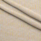 Sunwashed Tartan Pattern 6 Fleece Fabric — fleece fabric folded close-up preview (mv-fleece-v1:lying)