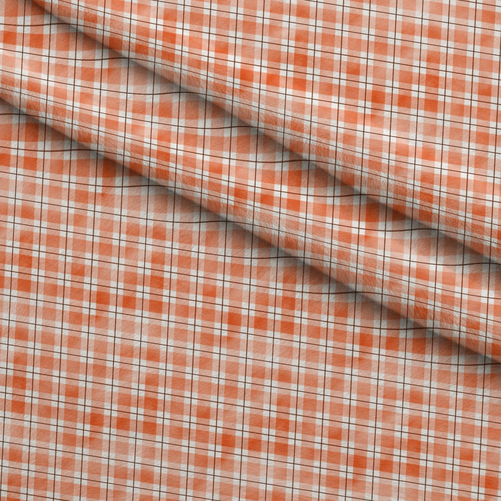 Sunwashed Tartan Pattern 7 Fleece Fabric — fleece fabric folded close-up preview (mv-fleece-v1:lying)