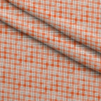 Sunwashed Tartan Pattern 7 Fleece Fabric — fleece fabric folded close-up preview (mv-fleece-v1:lying)