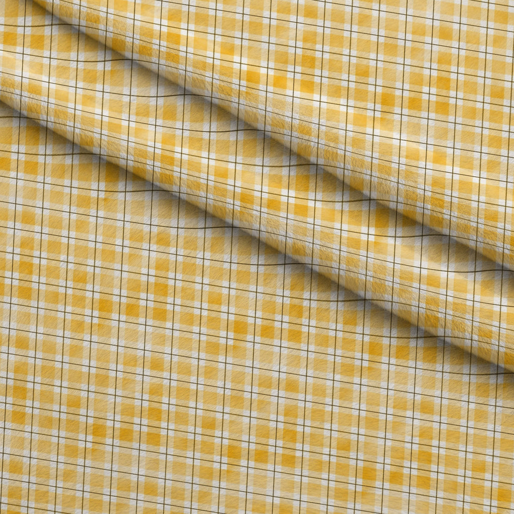 Sunwashed Tartan Pattern 9 Fleece Fabric — fleece fabric folded close-up preview (mv-fleece-v1:lying)