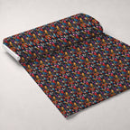 Surreal Menagerie Pattern 2 Fleece Fabric — fleece fabric unrolled bolt preview (mv-fleece-v1:bolt)