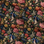 Surreal Menagerie Pattern 9 Fleece Fabric — fleece fabric folded close-up preview (mv-fleece-v1:lying)