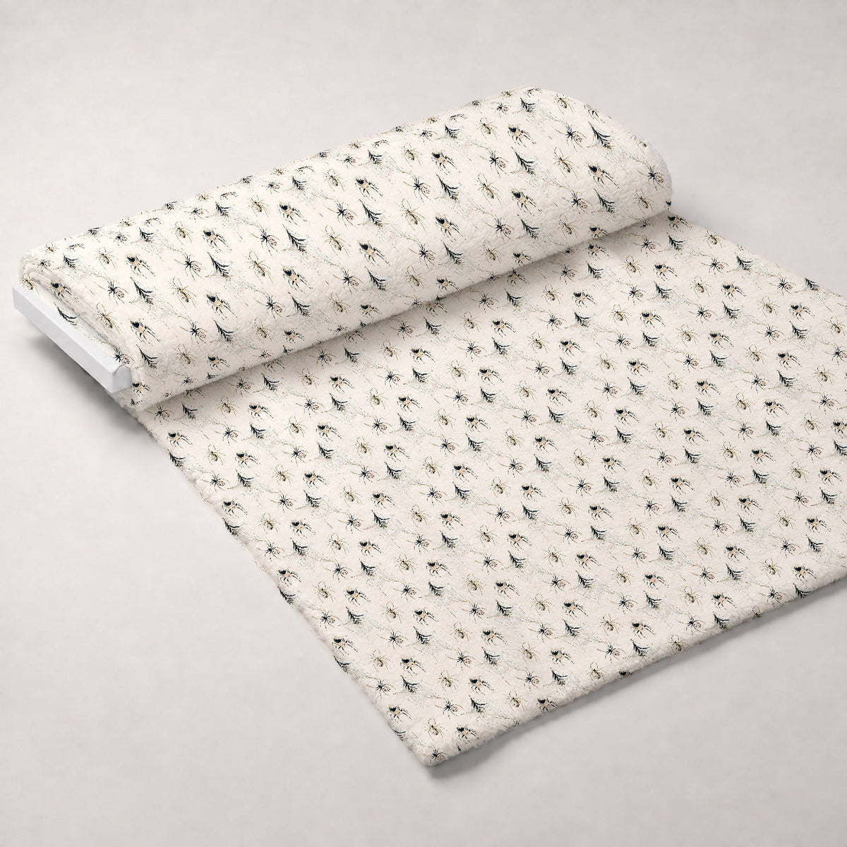 Sweet Spooks Pattern 5 Fleece Fabric — fleece fabric unrolled bolt preview (mv-fleece-v1:bolt)