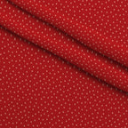 Sweet Strawberry Seeds Fleece Fabric — fleece fabric folded close-up preview (mv-fleece-v1:lying)
