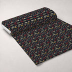 Tackle Box Pattern 7 Fleece Fabric — fleece fabric unrolled bolt preview (mv-fleece-v1:bolt)