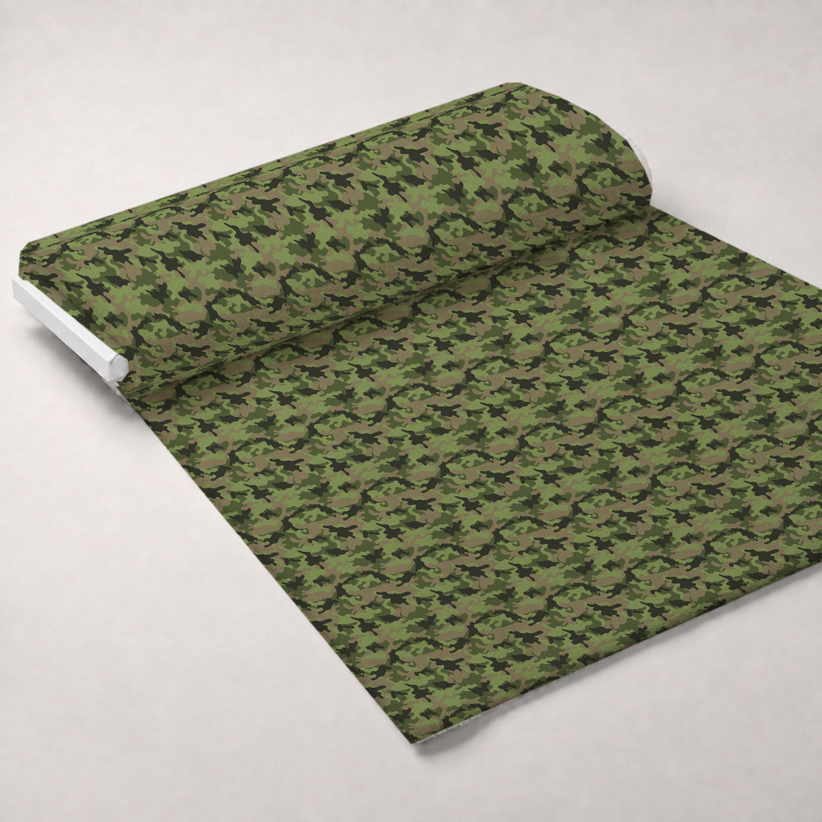 Tactical Terrain Pattern 1 Fleece Fabric — fleece fabric unrolled bolt preview (mv-fleece-v1:bolt)
